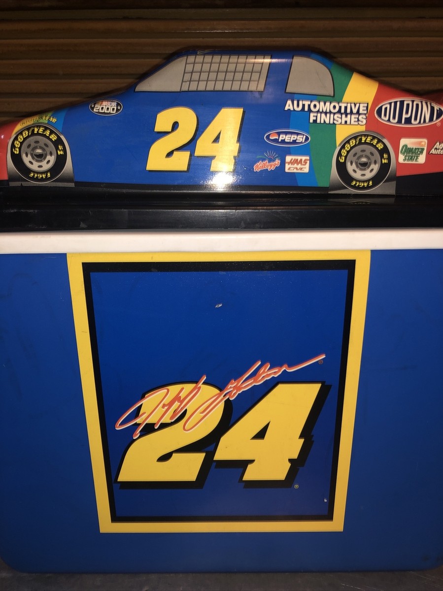 NASCAR Speedway Plastics Jeff Gordon Dupont Race Car Cooler