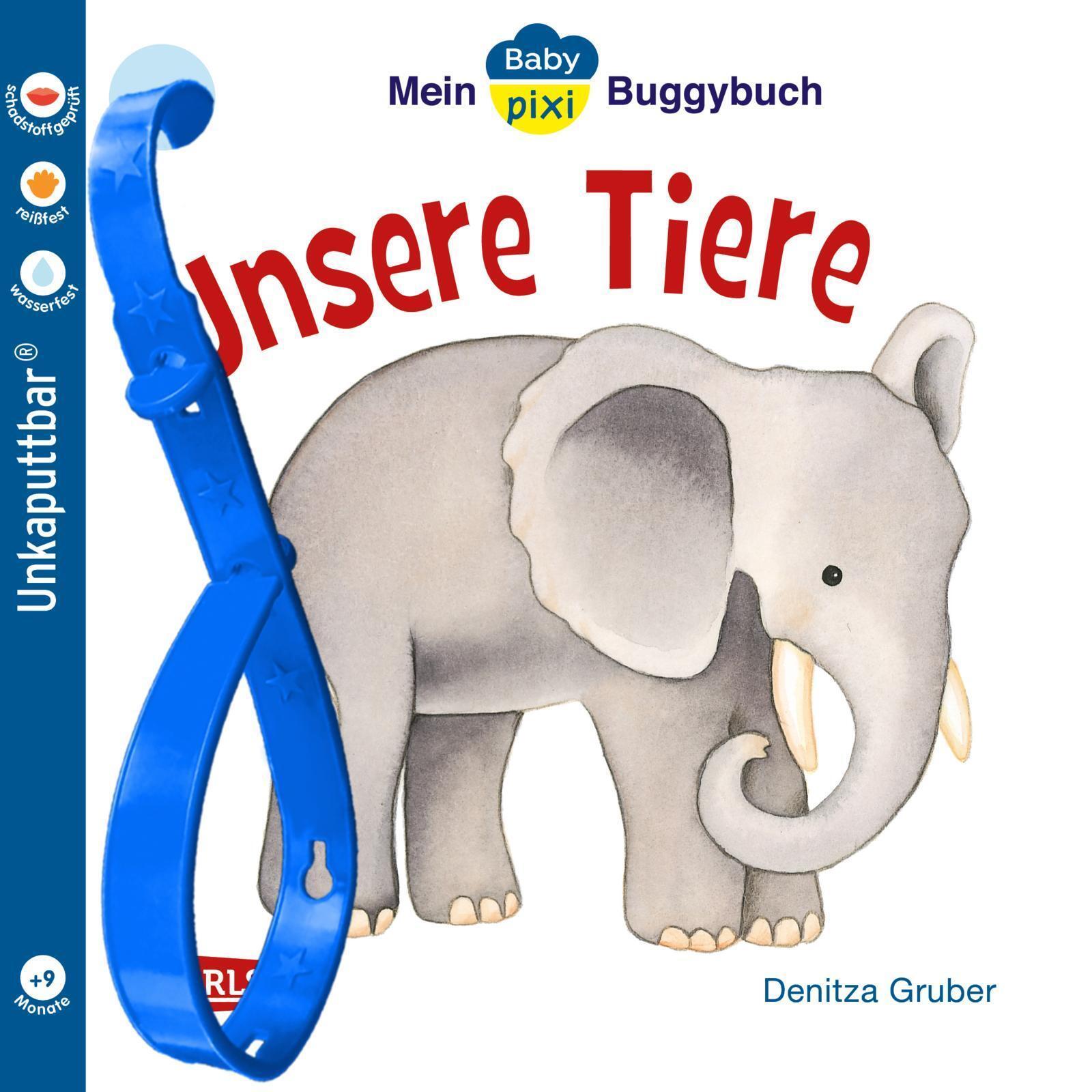 Thumbnail - Mein Baby-pixi-buggybuch: Unsere Tiere Denitza Gruber