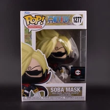 Funko Pop! One Piece Soba Mask #1277 Chalice Collectibles Exclusive + Protector