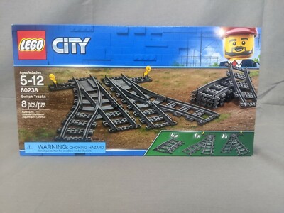 NEW LEGO City Switch Tracks (60238) Train conductor engineer builder gift  673419299534|