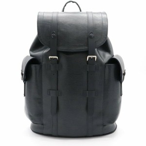 louis vuitton backpack navy blue Louis Vuitton Epi Christopher Pm Backpack Rucksack Leather Blue Marines Navy | eBay