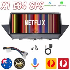 Android Auto Radio For BMW X1 E84 Wireless CarPlay SatNav Radio Head Unit IPS