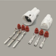 1 Set 3pin waterproof connector male female shell male and female terminal