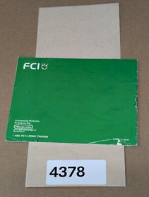 Seicross - Nintendo NES- Manual Only **NO GAME! *Damaged*