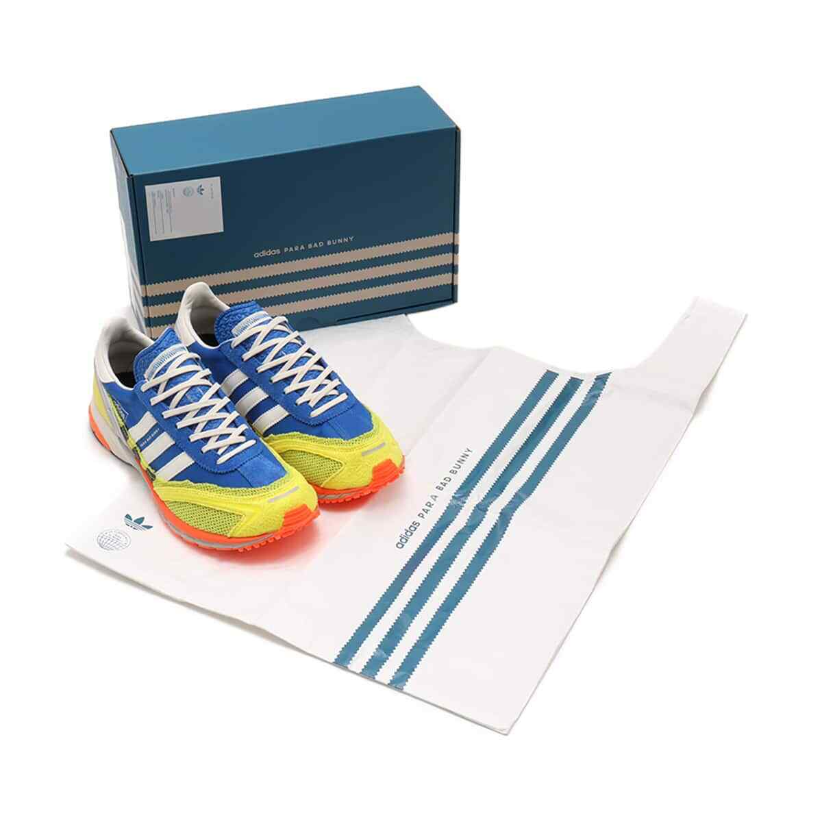 adidas Originals Bad Bunny Adizero 72 Blue Core White Shock Yellow 