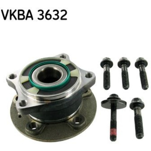 1X SKF Radlager Satz Radlagersatz Hinten FüR Volvo V70 II SW-image
