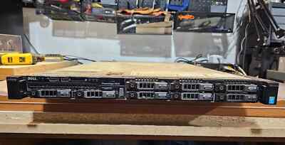 Dell PowerEdge R630 w 8 Trays 64Gb 2x14c v4CPUs 1x80Gb SSD 3x1Tb SAS Proxmox