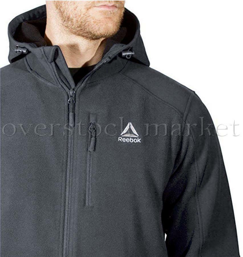 NEW! REEBOK MEN'S MIXED MEDIA SOFTSHELL 