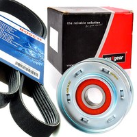 Bosch 6PK1215 Keilrippenriemen + Rolle FüR Renault Clio Scenic Fluence Nissan