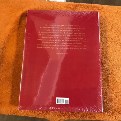 C.G. Carl Jung hardcover THE RED BOOK liber novus SEALED philemon '09 illus eng! - Picture 4 of 7