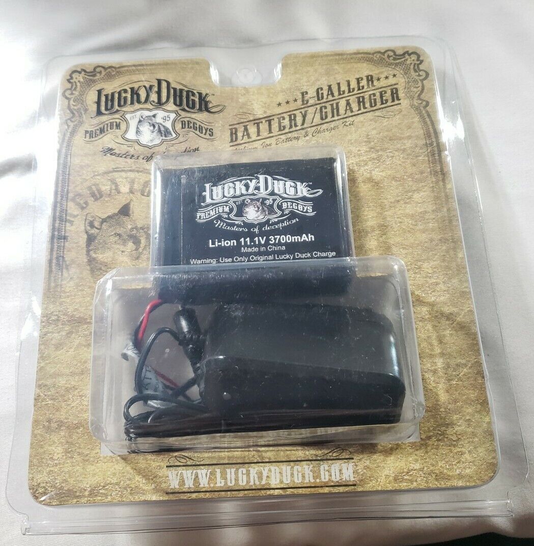 LUCKY DUCK E-CALLER BATTERY AND CHARGER KIT
