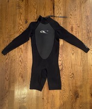 O Neill Men s Hammer 2mm Back Zip Full Wetsuit Scuba Diving Suit Black Sz. Large