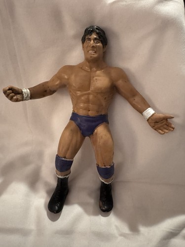 Tito Santana 1986 WWF LJN Titan Sports 8 Vintage W...