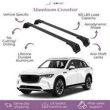 ERKUL Roof Rack Cross Bars Fits Mazda CX-90 2024-2025 Aluminum Lockable OPEN-BOX