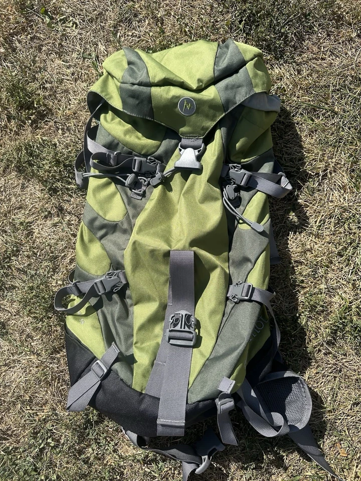 Mochila Marmot Aspen 35 L caminhada acampamento mochila quadro interno verde - Imagem 2 de 4