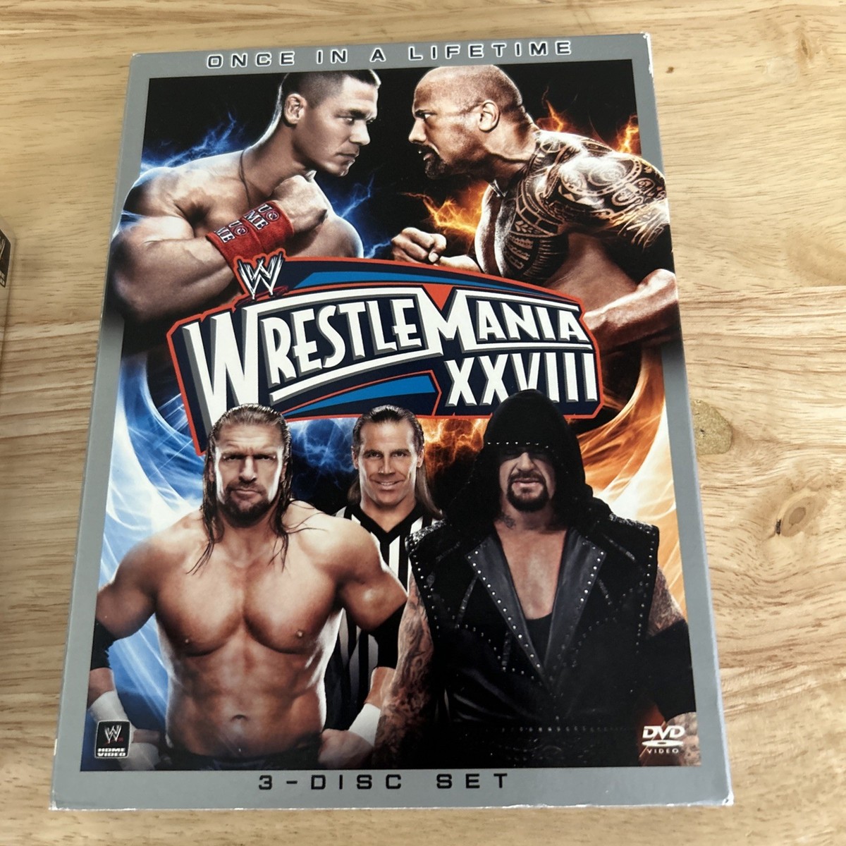 WWE WRESTLEMANIA XXVIII 28 - (3 Disc Set DVD) Authentic US Release