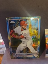 2022 Topps Chrome Sonic-Keibert Ruiz #218 Blue/ Yellow Sonic Pulse Refractor /75