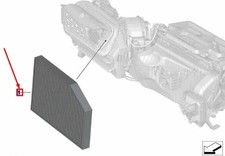 BMW 4 Coupe G22 Luftfilter 64115A50995 NEU Original
