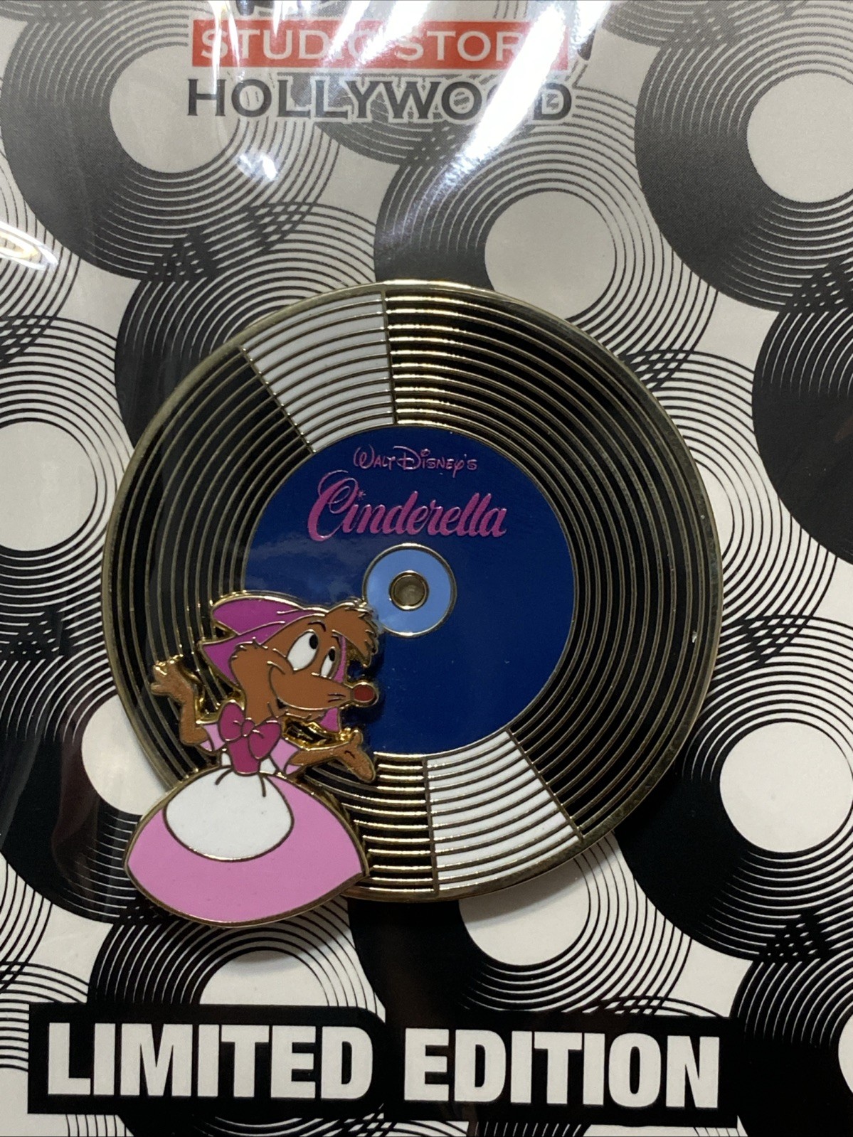 D23 2026 DSSH Vinyl Record Series CINDERELLA Pin LE 400