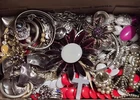 Vintage /Modern Costume Jewelry Wear Repair Mix Lot Priority Box Full Some Sign