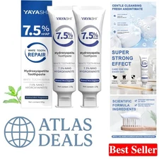 YAYASHI Enamel Protection Toothpaste: Hydroxyapatite & Fluoride-Free, Daily Use