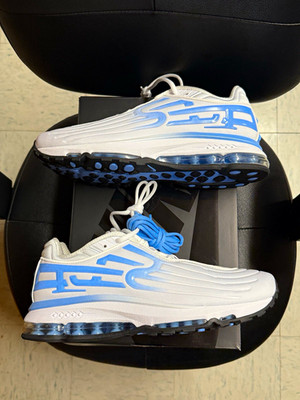Nike Air Max Ecstasy Plus SP Men s Low Top Sneaker White Blue IM7412-100 supreme