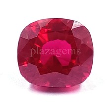6.75 Ct Natural Pink Ruby EGL Cushion Shape Certified Burma Loose Gemstone 5ARA