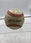 Rawlings Official League Signed Baseball-MLB Ball Signature Not Authenticated