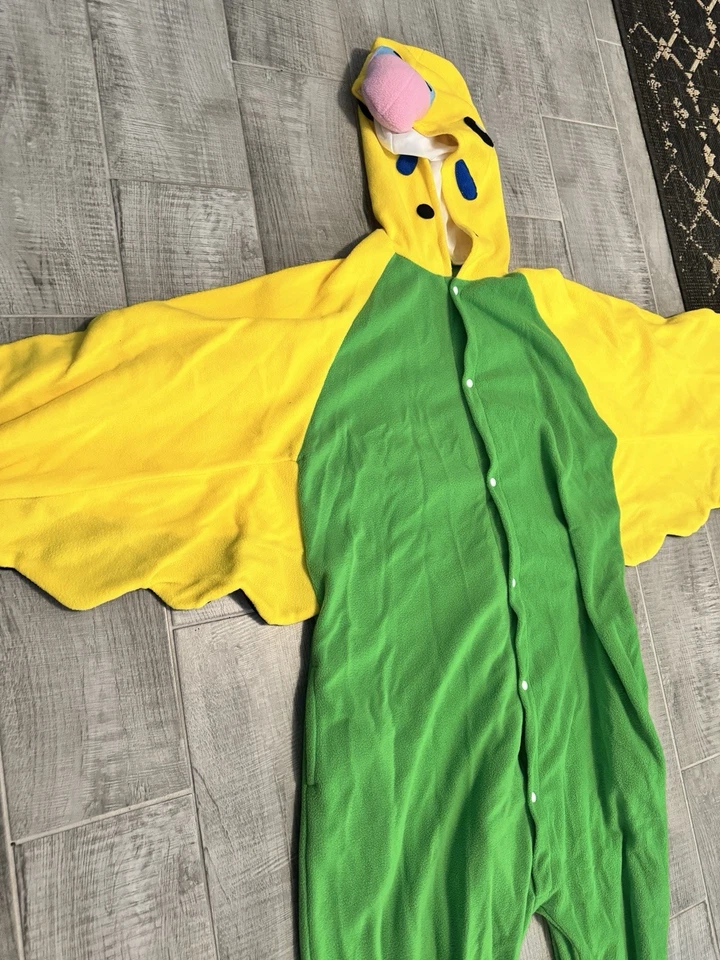 Pijamas Pájaro Una Pieza Jersey Disfraz Salón Talla XL Periquito Adulto Foto 4 de 4
