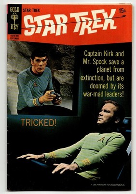 Star Trek #5 Gold Key 15c September 1969 Vintage Comic Book