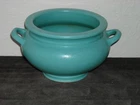 Roseville Matte Turquoise Jardiniere Bowl 550-4