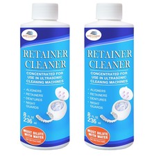 Ultrasonic Retainer Cleaner Solution Concentrate - Ultrasonic Denture Cleaner