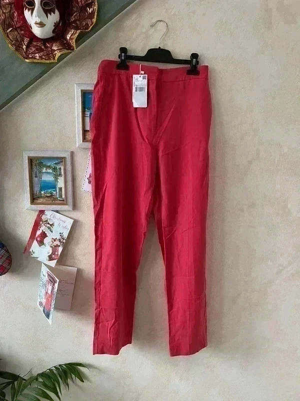 Pantalon noir brillant neuf taille 2XL marque Luna & Miele (or2