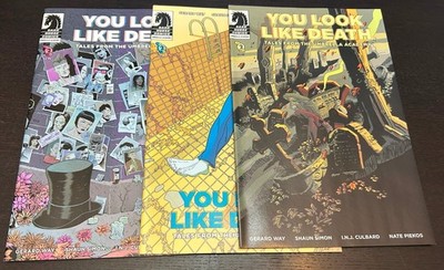 YOU LOOK LIKE DEATH #2 (Dark Horse 2021) -- 1st Print + 2 VARIANTS -- Gerard Way