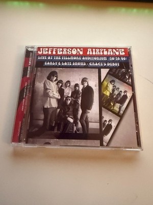 Jefferson Airplane - Live At The Fillmore Auditorium 10/16/1966 CD