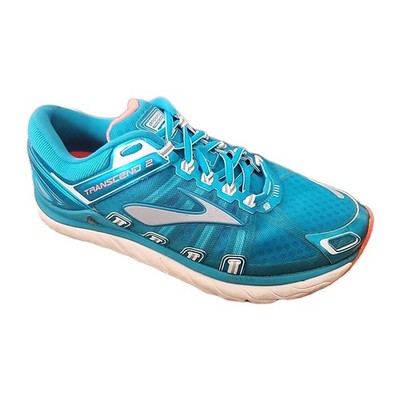BROOKS Transcend 2 Running Walking Training METALLIC BLUE Shoes Wo's Sz 9.5 $170