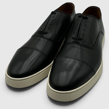 Allen Edmonds Park Avenue 2.0 Men's Size 12 Black/White Leather Shoes NIB