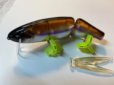 DRT Tiny Klash Style- Billed Jointed Swimbait, Not Branded, US SHIPPER. Purple