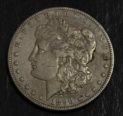 1896 S Morgan Dollar XF Details  Lot 3619