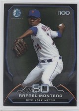 2014 Bowman Bowman's Top 100 Prospects Chrome Rafael Montero #BTP-80 3d5