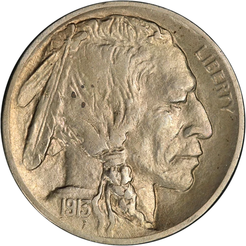 1913-D Type 2 Buffalo Nickel Nice AU/BU Nice Eye Appeal Nice Strike