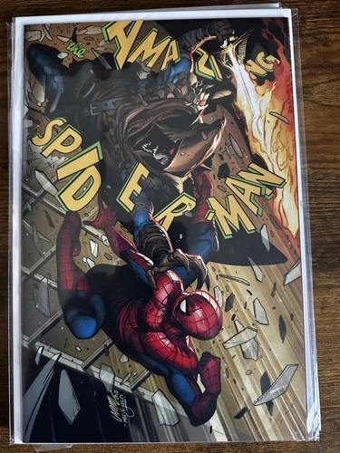 The Amazing Spider-Man #5 1:100 Pepe Larraz Virgin Variant (2025) NM+