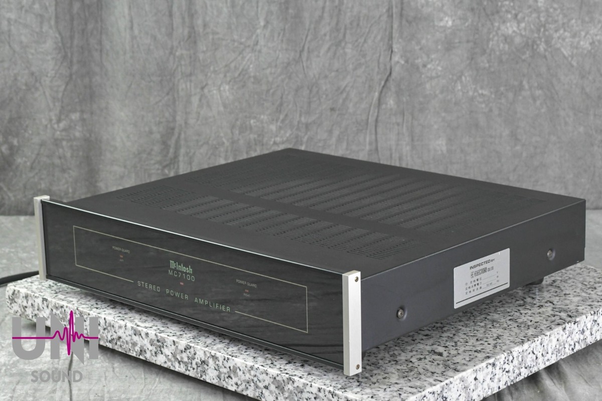 McIntosh MC7100 ステレオパワーアンプ MCINTOSH Power amplifier MC7100 transistor audio equipment