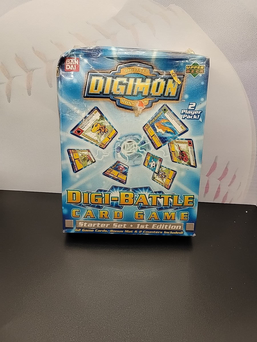 digimon digi cards Digimon Trading Card Game Digi-Battle 2-Player Starter Set Bandai America