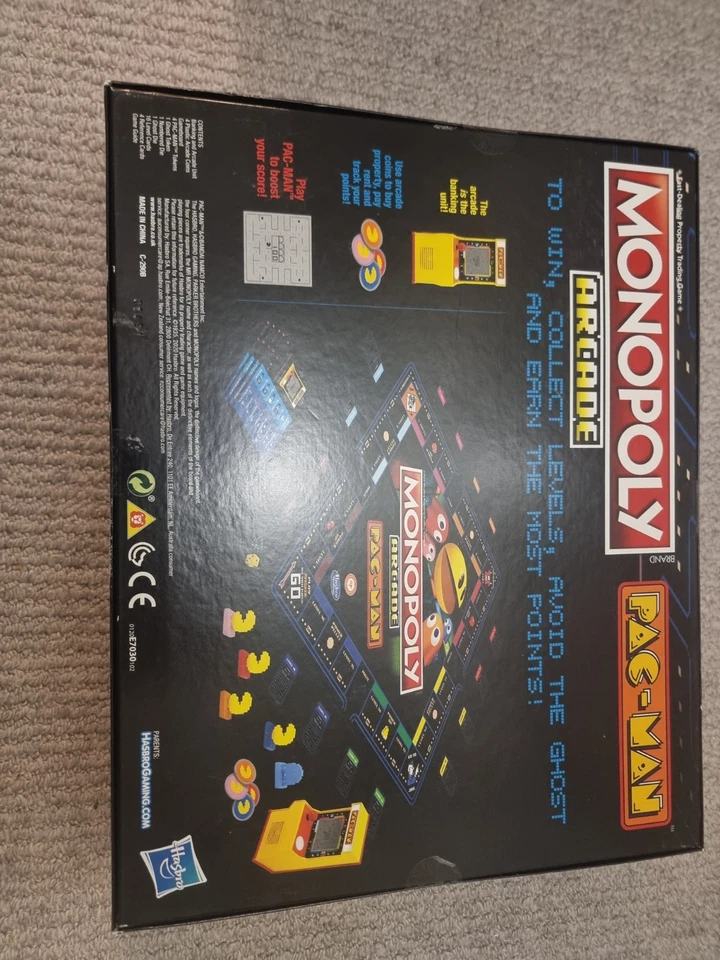 Pac-Man Arcade Edition Monopoly Boardgame Brand New Sealed - Image 2 of 2