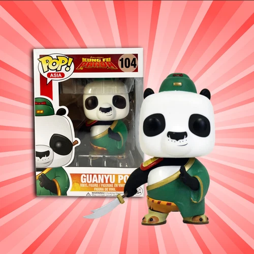 Funko Pop! Asia Kung Fu Panda Guanyu Po FIRST EDITION