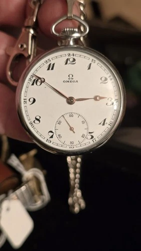 OMEGA Pocket Watch Manual Winding Vintage