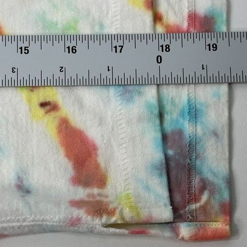 Vintage Jordache Crop Cropped Top Shirt Tie Dye Made in USA Womens Medium M - Picture 9 of 10