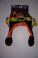 Teenage Mutant Ninja Turtles Flipeez Kid's Fun Knit Laplander Winter Hat NWT 