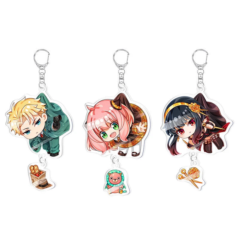 Renaika Anime Keychain Set  These Cute Anime Accessories Can Be Used As  Kids Key Chains For Backpacks Anime Chain For Phone Cases and House  Keychains for Girls  Amazonin Bags Wallets